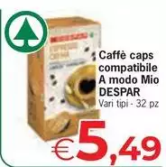 Despar - Caffè Caps Compatibile A Modo Mio Despar - Caffè Caps Compatibile A Modo Mio