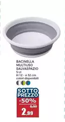 Bacinella Multiuso Salvaspazio