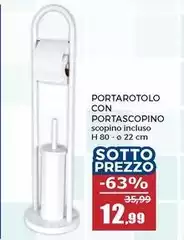 Portarotolo Con Portascopino