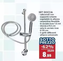 Asta - Set Doccia