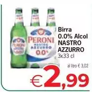 Nastro Azzurro - Birra 0.0% Alcol Nastro Azzurro - Birra 0.0% Alcol