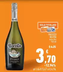 La vita bio - Prosecco