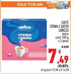 Lavazza - Caffè Crema E Gusto