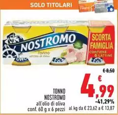 Nostromo - Tonno Nostromo - Tonno