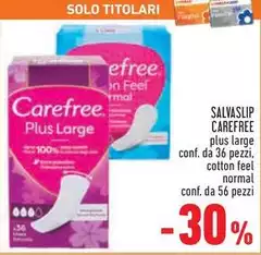 Carefree - Salvaslip Carefree - Salvaslip