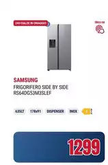 Samsung - Frigorifero Side By Side RS64DG53M3SLEF Samsung - Frigorifero Side By Side RS64DG53M3SLEF