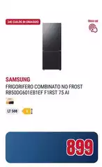 Samsung - Frigorifero Combinato No Frost RB50DG601EB1EF F1RST 75 AI Samsung - Frigorifero Combinato No Frost RB50DG601EB1EF F1RST 75 AI