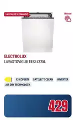Electrolux - EES47325L A Scomparsa Totale 13 Coperti D Electrolux - EES47325L A Scomparsa Totale 13 Coperti D