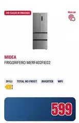 Midea - Frigorifero MERF402FIE02 Midea - Frigorifero MERF402FIE02