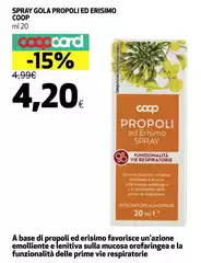 Gola - Spray  Propoli Ed Erisimo