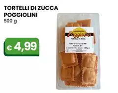 Poggiolini - Tortelli Di Zucca 500 G Poggiolini - Tortelli Di Zucca 500 G