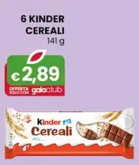 Kinder - 6 Cereali 141 G