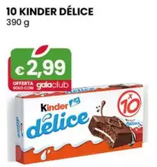 Kinder - 10 Délice 390 G