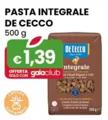 De Cecco - Pasta Integrale 500 G De Cecco - Pasta Integrale 500 G