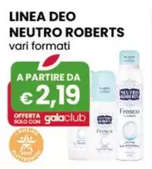 Neutro Roberts - Linea Deo Vari Formati