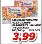 Cameo - Pizza Grande Margherita-Salame 4 Formaggi Cameo - Pizza Grande Margherita-Salame 4 Formaggi