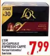 Capsule - 30  Espresso Caffe Capsule - 30  Espresso Caffe