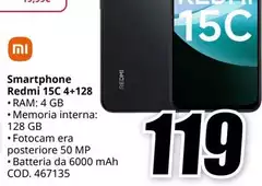 Xiaomi - Smartphone Redmi 15C 4+128
