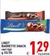 Lindt - Barrette Snack