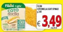 Fileni - Cotosnella Light Spinaci Fileni - Cotosnella Light Spinaci