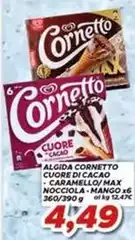 Algida - Cornetto Cuore Di Cacao