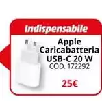 Apple -  Caricabatteria Usb-c 20 W Apple -  Caricabatteria Usb-c 20 W