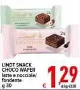 Lindt - Snack Choco Wafer