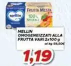 Mellin - Omogeneizzati Alla Frutta