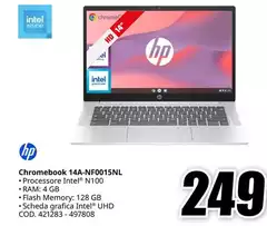 HP - Chromebook 14a-nf0015nl