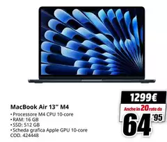 Apple - MacBook 13" M4