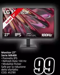 LG - Monitor Serie MR400
