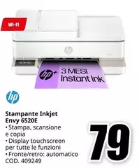 HP - Stampante Inkjet Envy 6520E