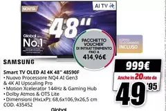 Samsung - Smart Tv Oled Ai 4k 48" 48S90F