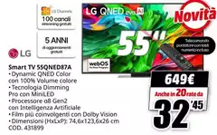 LG - Smart Tv 55qned874