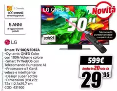 LG - Smart TV 50QNED87A