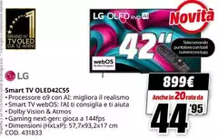 LG - Smart Tv OLED42C55