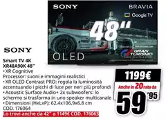 Sony - Smart Tv 4k XR48A90K 48"