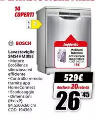 Bosch - Lavastoviglie SMS4HMI05E Bosch - Lavastoviglie SMS4HMI05E