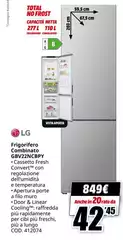 LG - Frigorifero Combinato GB72CWCBPS4