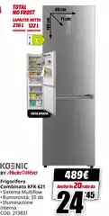 Total - Frigorifero Combinato FFK 621