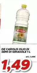 De carlo - Olio Di Semi Di Girasole De carlo - Olio Di Semi Di Girasole