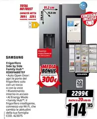 Samsung - Frigorifero Side By Side Family RH90F6B6ETE