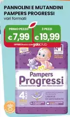 Pampers - Pannolini E Mutandini Progressi Vari Formati Pampers - Pannolini E Mutandini Progressi Vari Formati