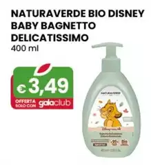Naturaverde - Bio Disney Baby Bagnetto Delicatissimo 400 Ml