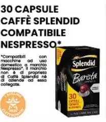 Splendid - 30 Capsule Caffè Compatibile Nespresso*
