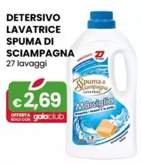 Spuma Di Sciampagna - Detersivo Lavatrice  27 Lavaggi Spuma Di Sciampagna - Detersivo Lavatrice  27 Lavaggi