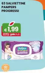 Pampers - 63 Salviettine Progressi Pampers - 63 Salviettine Progressi