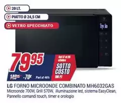 Forno lodi - Microonde Combinato Mh6032gas