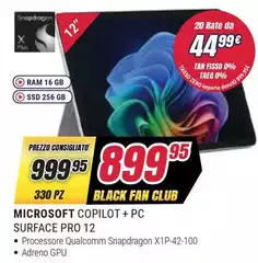 Microsoft - Copilot + Pc Surface Pro 12
