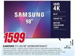 Samsung - Tv Led 98" UE98DU9070UXZT